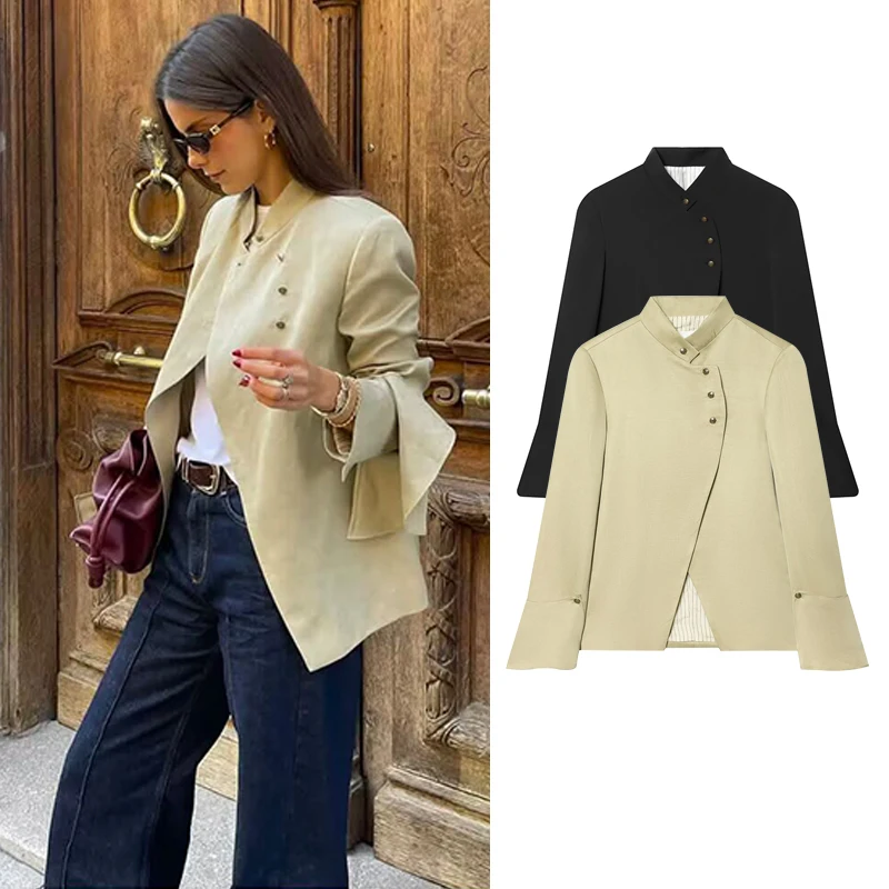 Spring 2026 New Women's Blazers Fashion Elegant Office Women's Jackets Chic Youth Holiday Party Suit Jackets Street Spring Coats
Spring 2026 New Women's Blazers Fashion Elegant Office Women's Jackets Chic Youth Holiday Party Suit Jackets Street Spring Coats