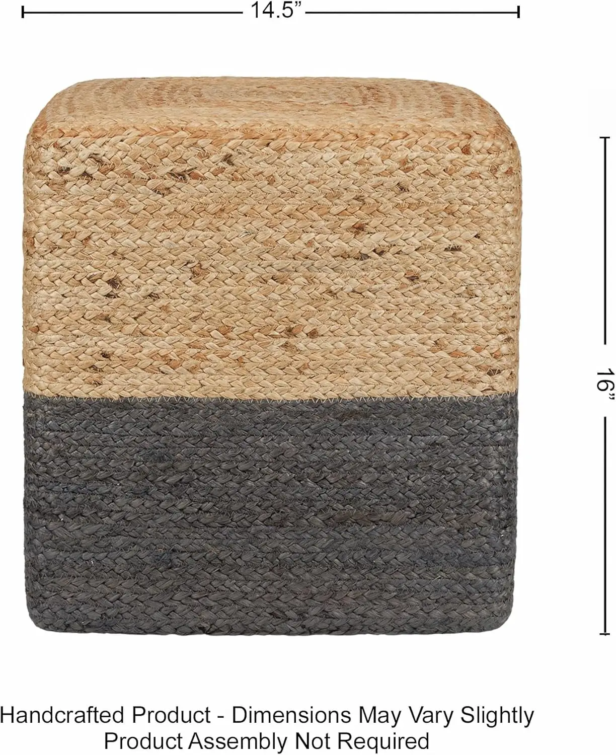 Redearth · Cube Pouf Foot Stool Ottoman - Jute Braided Pouffe Poof Accent Sitting Footrest For The Living Room, Bedroom,
Redearth · Cube Pouf Foot Stool Ottoman - Jute Braided Pouffe Poof Accent Sitting Footrest For The Living Room, Bedroom,
