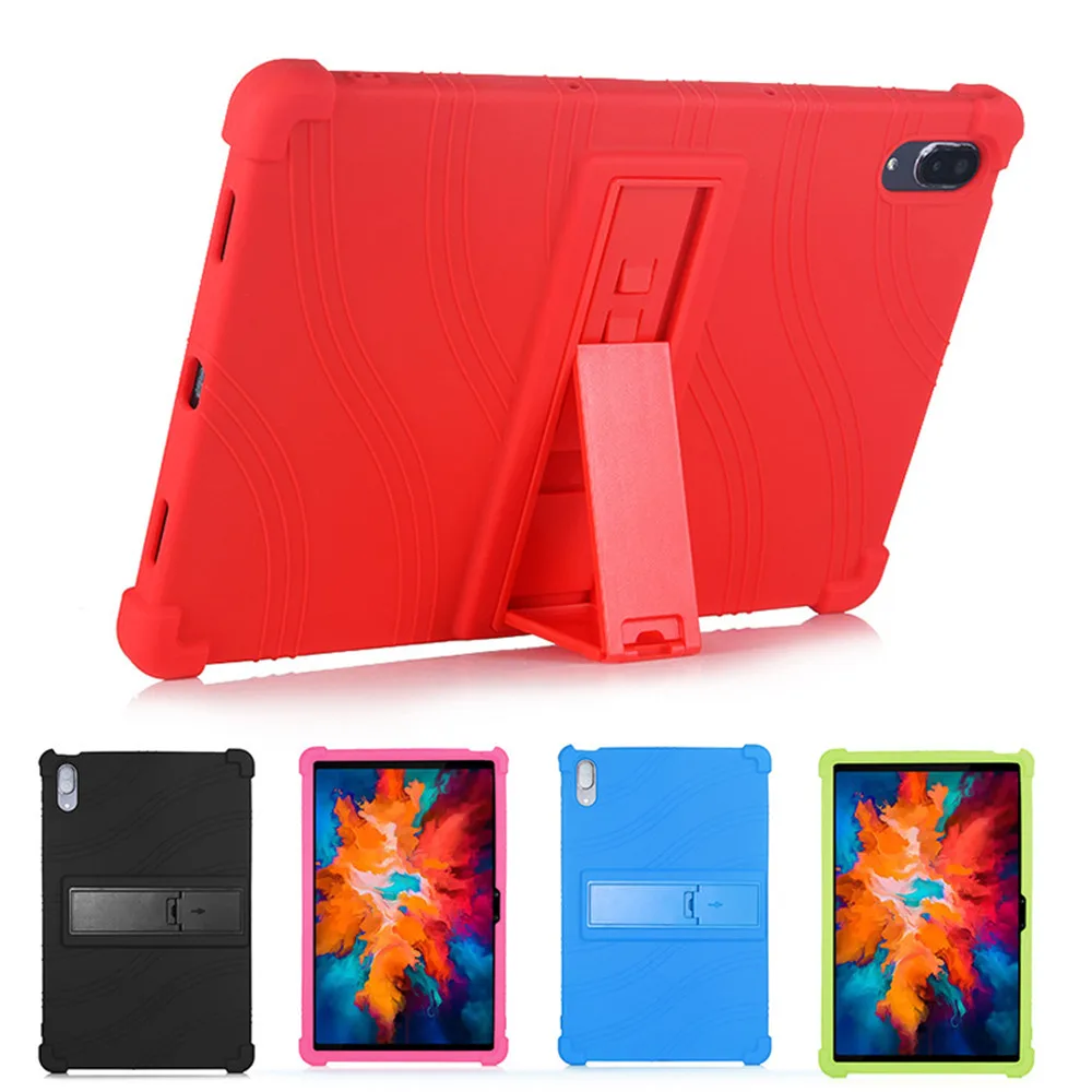 Silicon Cover with Kickstand For Lenovo Tab P11 Plus 5G Case TB-J616F J607Z J606F/L Shockproof Funda Xiaoxin Pad Plus 2021
Silicon Cover with Kickstand For Lenovo Tab P11 Plus 5G Case TB-J616F J607Z J606F/L Shockproof Funda Xiaoxin Pad Plus 2021