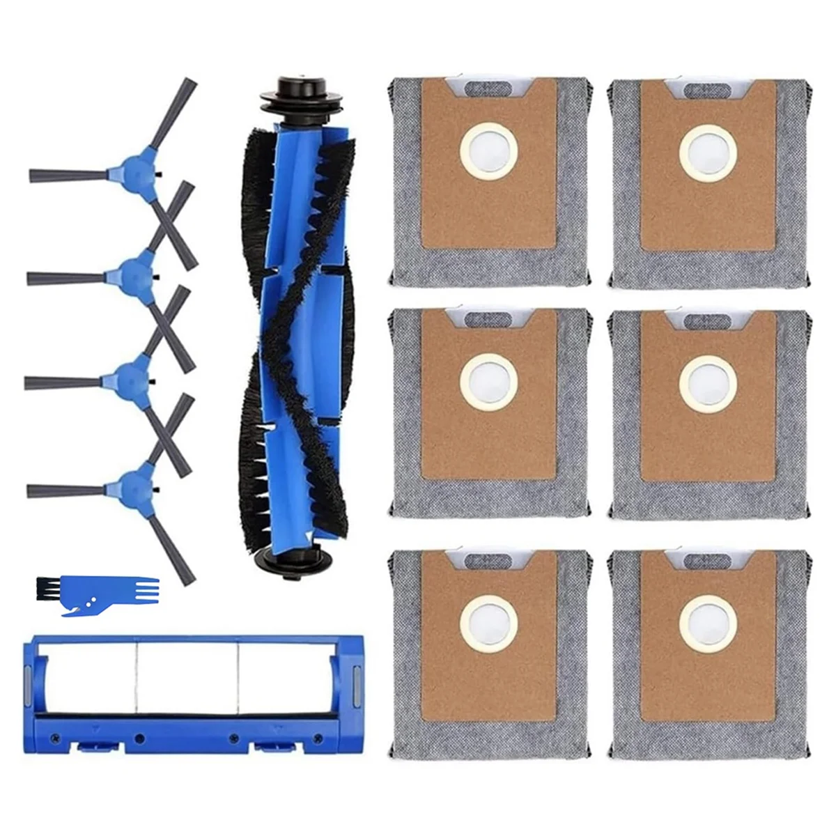 For Robovac Clean G35+ G40+ G40 Hybrid Robot Vacuum Cleaner Main Side Brush Hepa Filter Dust Bags Replacement
For Robovac Clean G35+ G40+ G40 Hybrid Robot Vacuum Cleaner Main Side Brush Hepa Filter Dust Bags Replacement