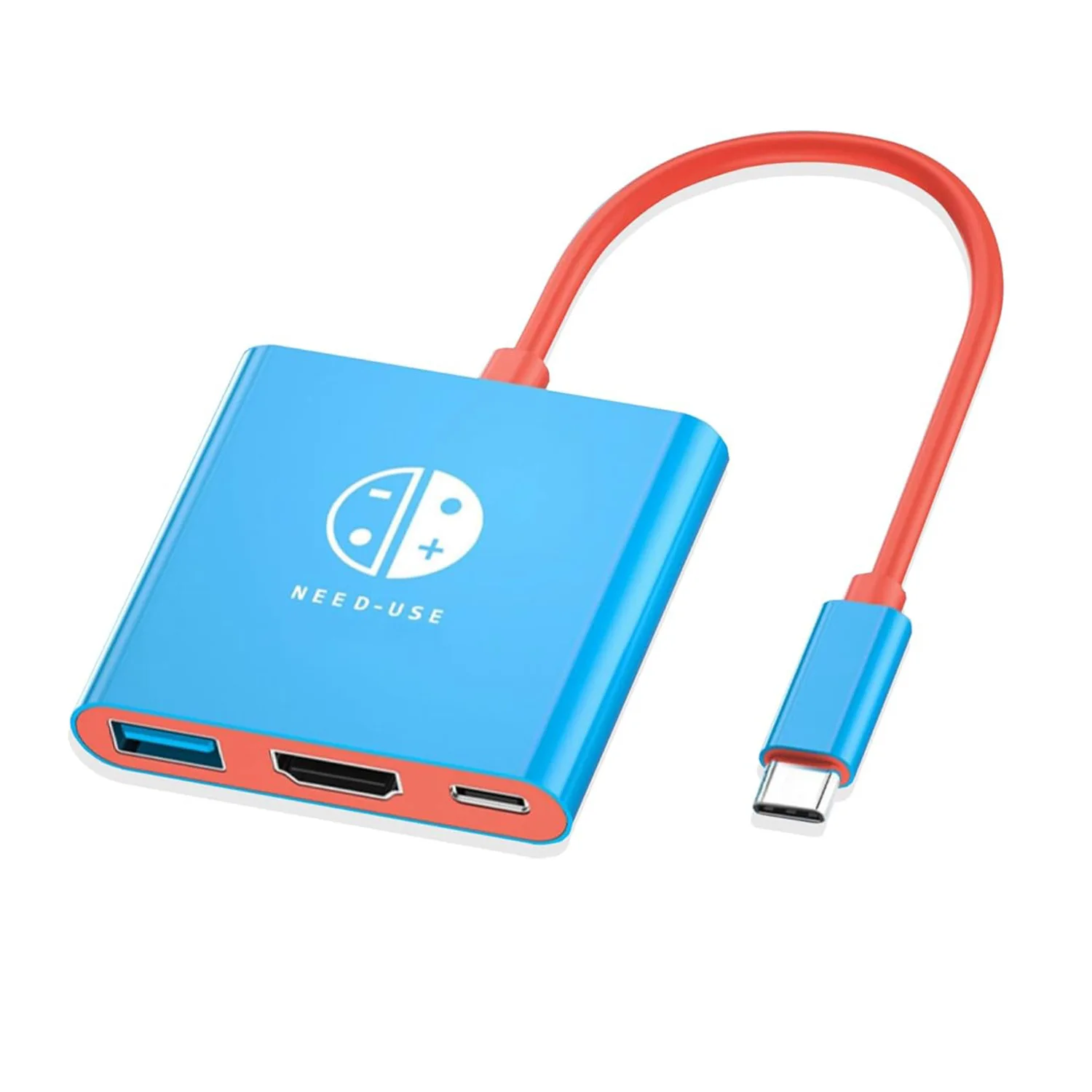 Switch portable dock TYPE C hub with HDMI USB 3.0, perfect for travel gaming, compact design, easy to set up
Switch portable dock TYPE C hub with HDMI USB 3.0, perfect for travel gaming, compact design, easy to set up