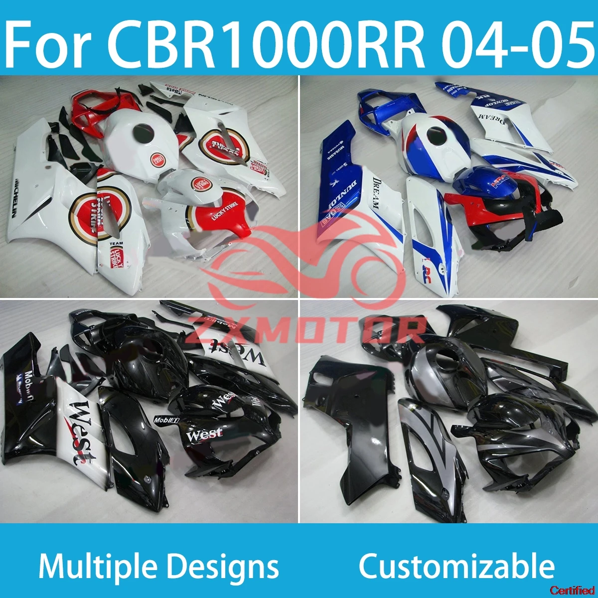 Комплект обтекателей Prime для Honda CBR1000RR 04 05, бесплатный заказ, 100% подходит для восстановления обтекателей CBR1000RR 2004 2005
Комплект обтекателей Prime для Honda CBR1000RR 04 05, бесплатный заказ, 100% подходит для восстановления обтекателей CBR1000RR 2004 2005
