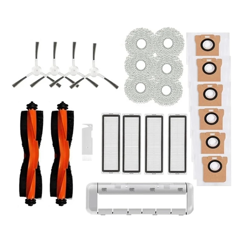 A53Q-For Xiaomi Robot Vacuum X20+ / X20 Plus Main Side Brush Hepa Filter Mop Cloth Dust Bag Replacement Accessories Kit
A53Q-For Xiaomi Robot Vacuum X20+ / X20 Plus Main Side Brush Hepa Filter Mop Cloth Dust Bag Replacement Accessories Kit
