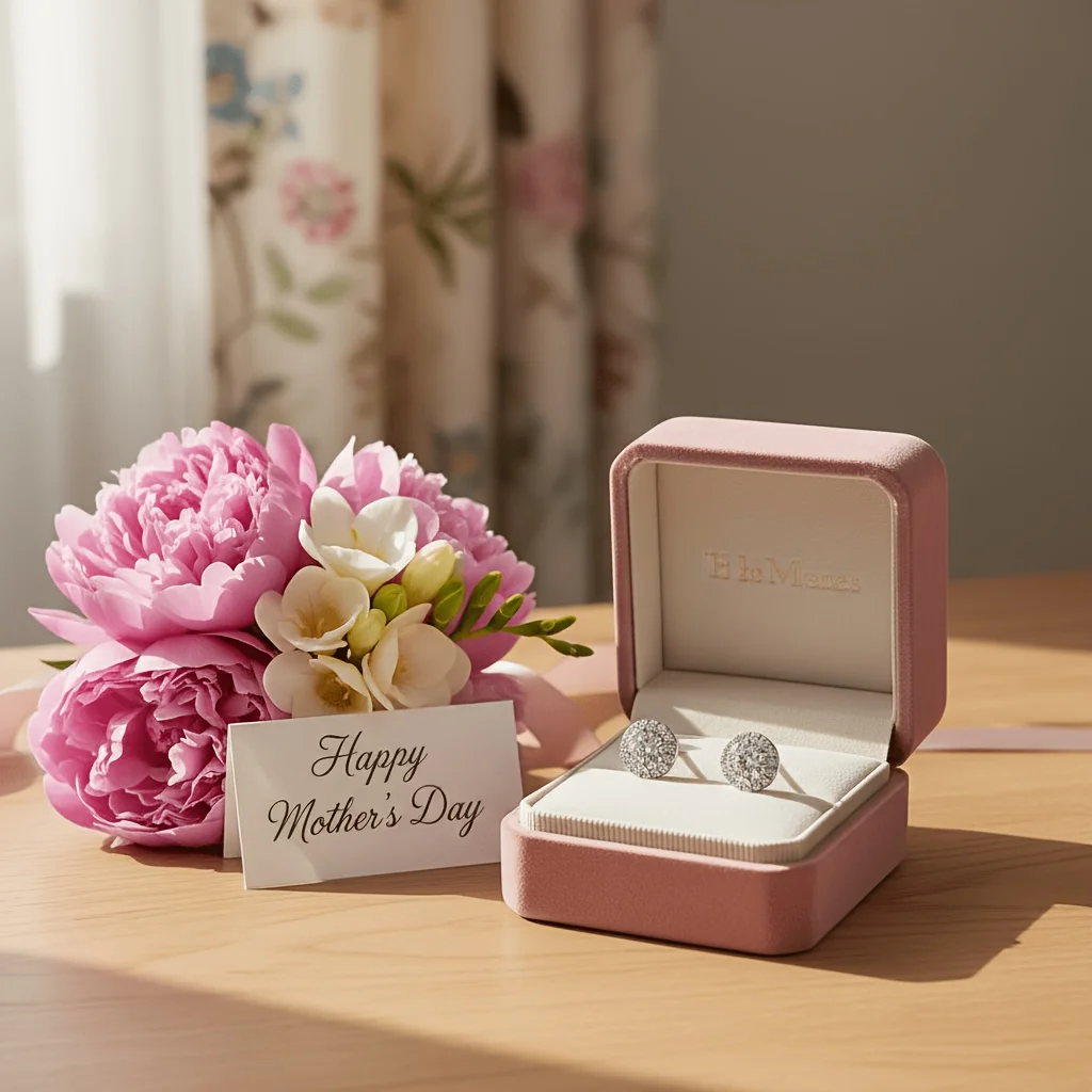 Moissanite Earrings Plated with White Gold, Yellow Gold and Rose Gold – Ideal Gifts for Halloween, Valentine's Day, Mother's5
Moissanite Earrings Plated with White Gold, Yellow Gold and Rose Gold – Ideal Gifts for Halloween, Valentine's Day, Mother's5