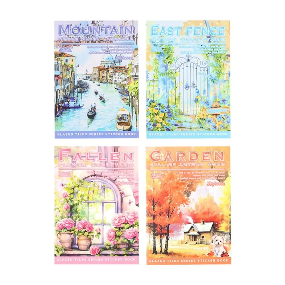 20 Sheets Scrapbooking Stickers Landscape Elegant DIY Collage Stickers Self-adhesive Scenery Journal Card Making Stickers Gift
20 Sheets Scrapbooking Stickers Landscape Elegant DIY Collage Stickers Self-adhesive Scenery Journal Card Making Stickers Gift