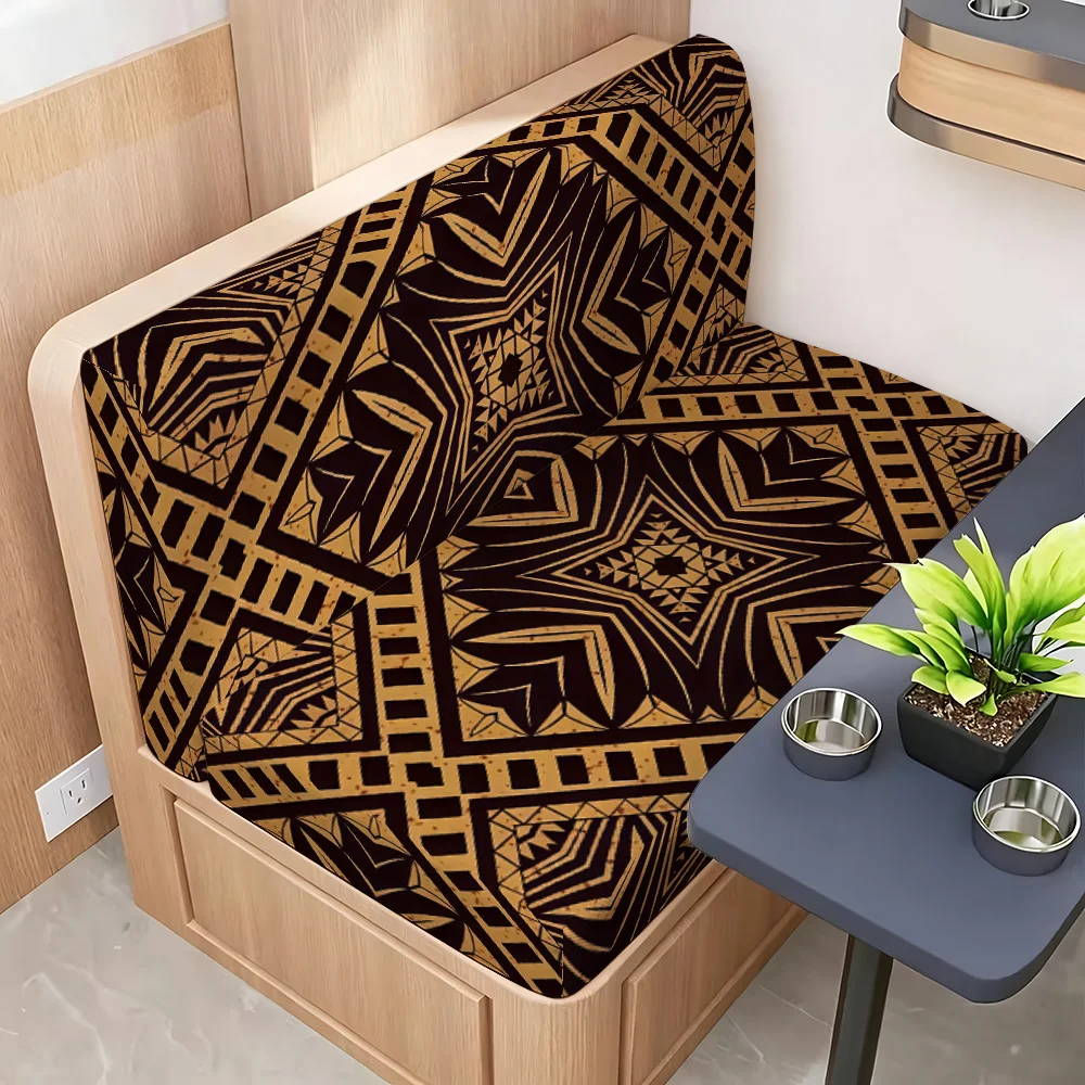 1set 2D RV Dinette Cushion Covers, 1 Seat Cover & 1 Backrest Cover, Tribal Aztec Geometric Diamond Black Golden Print, Stretch Protective RV Interior Upgrade, Easy Install Decor for Camper & Travel Trailer
1set 2D RV Dinette Cushion Covers, 1 Seat Cover & 1 Backrest Cover, Tribal Aztec Geometric Diamond Black Golden Print, Stretch Protective RV Interior Upgrade, Easy Install Decor for Camper & Travel Trailer