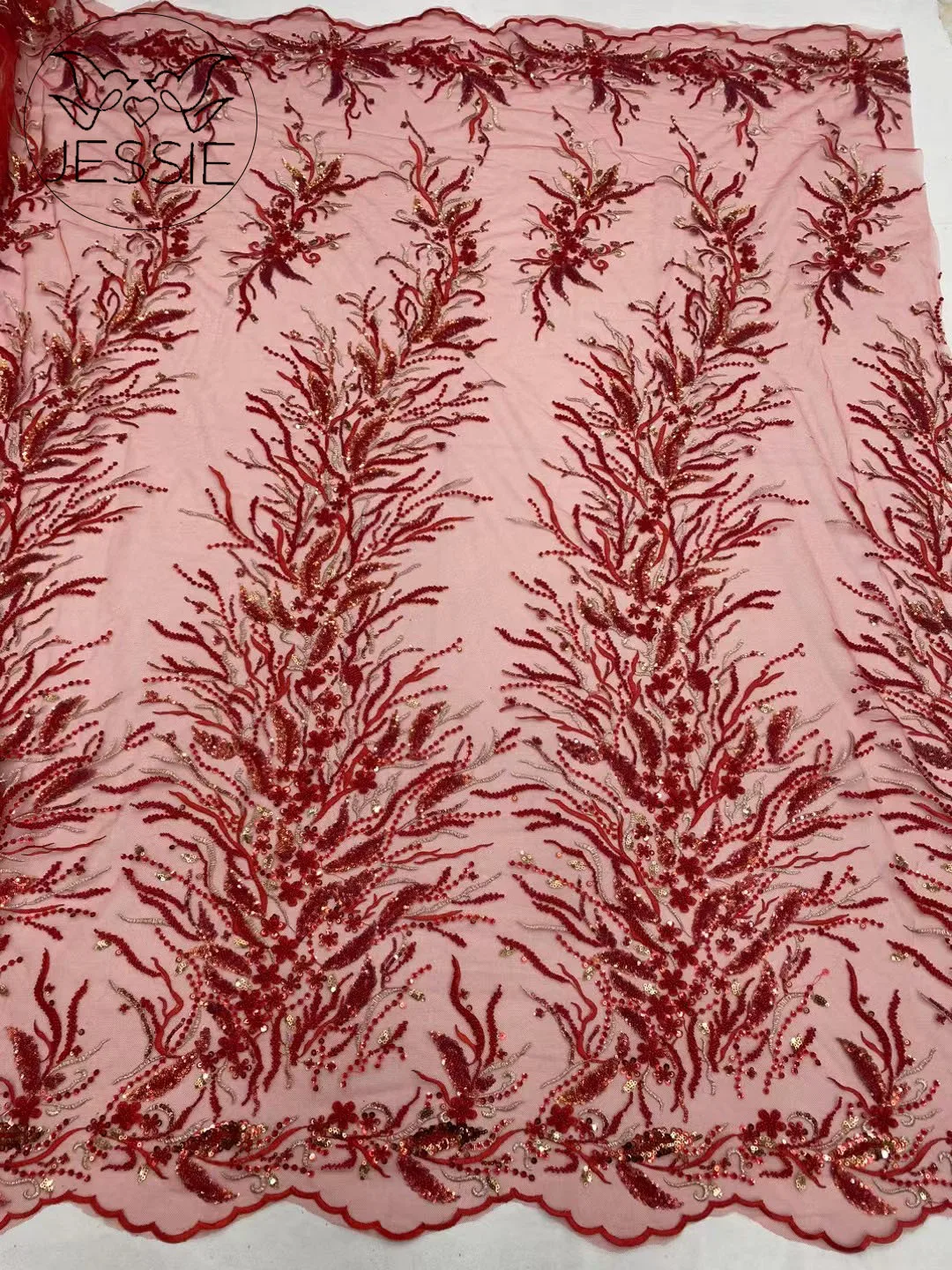 2024 Light Luxury Hot Ssale Africa Multi color 3D Embroidery High Quality Sequins Beads Fabric French Tulle Net Fabric Dresses
2024 Light Luxury Hot Ssale Africa Multi color 3D Embroidery High Quality Sequins Beads Fabric French Tulle Net Fabric Dresses