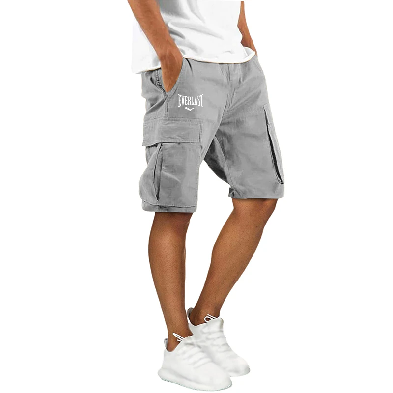 Summer men's loose straight leg pants casual multi pocket shorts EVERLAST fashion printed men's shorts daily work pants
Summer men's loose straight leg pants casual multi pocket shorts EVERLAST fashion printed men's shorts daily work pants