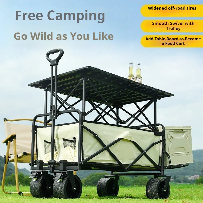 Heavy Duty Folding Cart Portable Trolley Large Capacity Foldable Shopping Wagon Outdoor Camping Organizer Carro Con Ruedas
Heavy Duty Folding Cart Portable Trolley Large Capacity Foldable Shopping Wagon Outdoor Camping Organizer Carro Con Ruedas