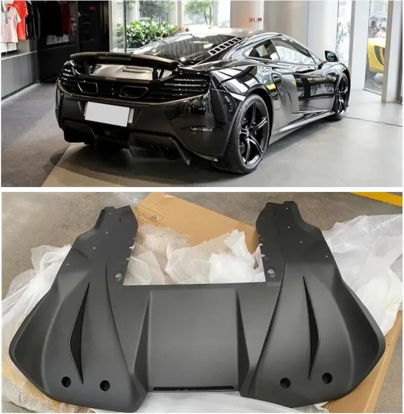 REAL CARBON FIBER REAR BUMPER TRUNK LIP SPOILER DIFFUSER For Mclaren MP4-12C 625C 650S 2011-2018
REAL CARBON FIBER REAR BUMPER TRUNK LIP SPOILER DIFFUSER For Mclaren MP4-12C 625C 650S 2011-2018