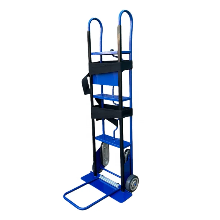 Steel Foldable Appliance Hand Trolley With Stair Climber 800lb Capacity Cargo Platform Truck
Steel Foldable Appliance Hand Trolley With Stair Climber 800lb Capacity Cargo Platform Truck
