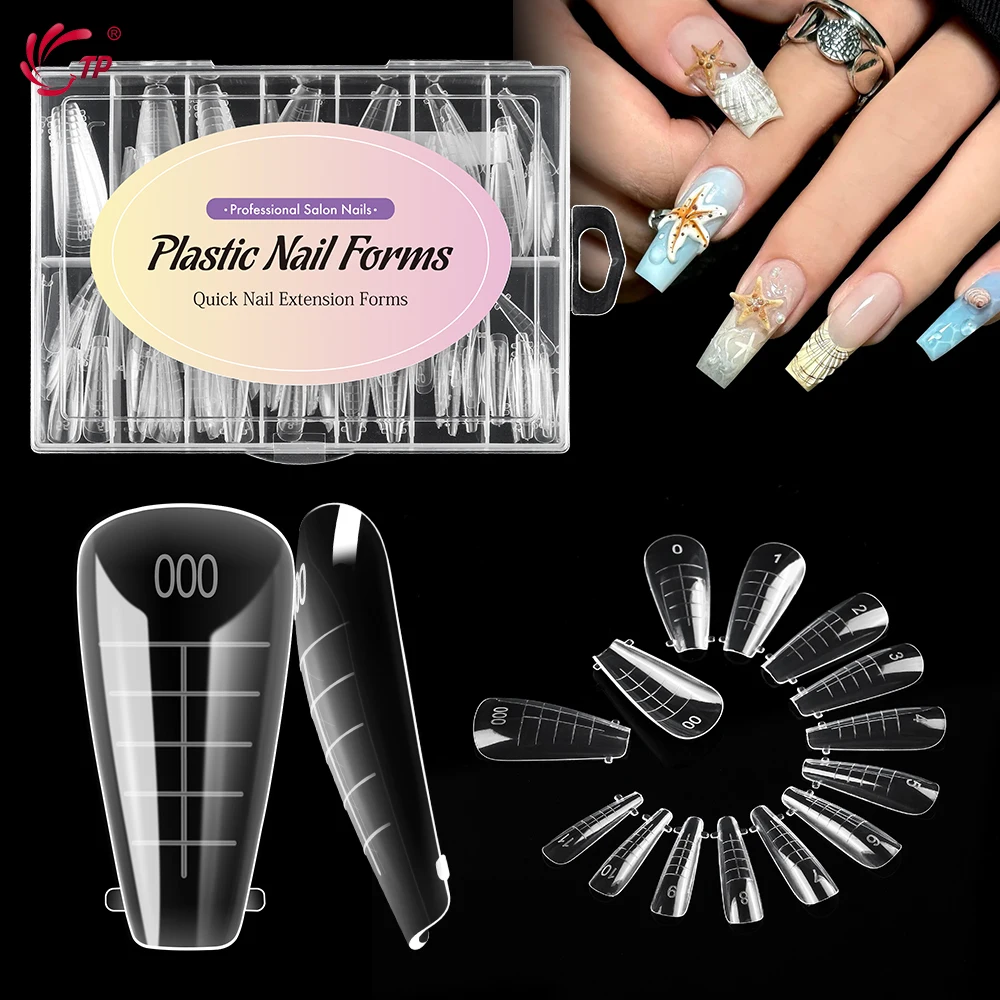 TP Nail Dual Forms Reusable 140pcs Acrylic Extension Upper Mold for Poly Nail Gel 14 Sizes False Nail Tips Manicure Salon DIY
TP Nail Dual Forms Reusable 140pcs Acrylic Extension Upper Mold for Poly Nail Gel 14 Sizes False Nail Tips Manicure Salon DIY