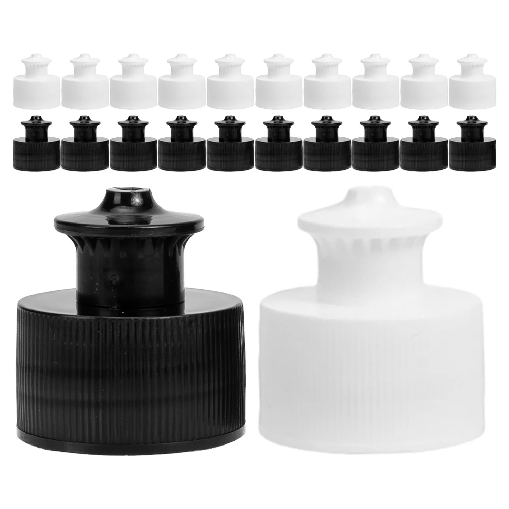 40pcs Reusable Bottle Caps Push Pull AntiLeakage Sports Tops Portable Screw Lid Replacement Soda Beverage
40pcs Reusable Bottle Caps Push Pull AntiLeakage Sports Tops Portable Screw Lid Replacement Soda Beverage