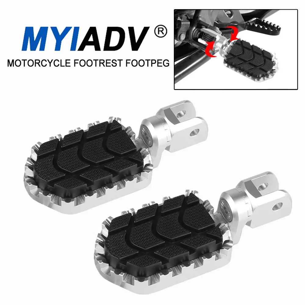 Motorcycle Foot Pegs Footrest For BMW R1200GS 2004-2012 R nine T Scrambler F650GS F700GS F800GS R1100GS R1150GS 99-03 R12 24-26