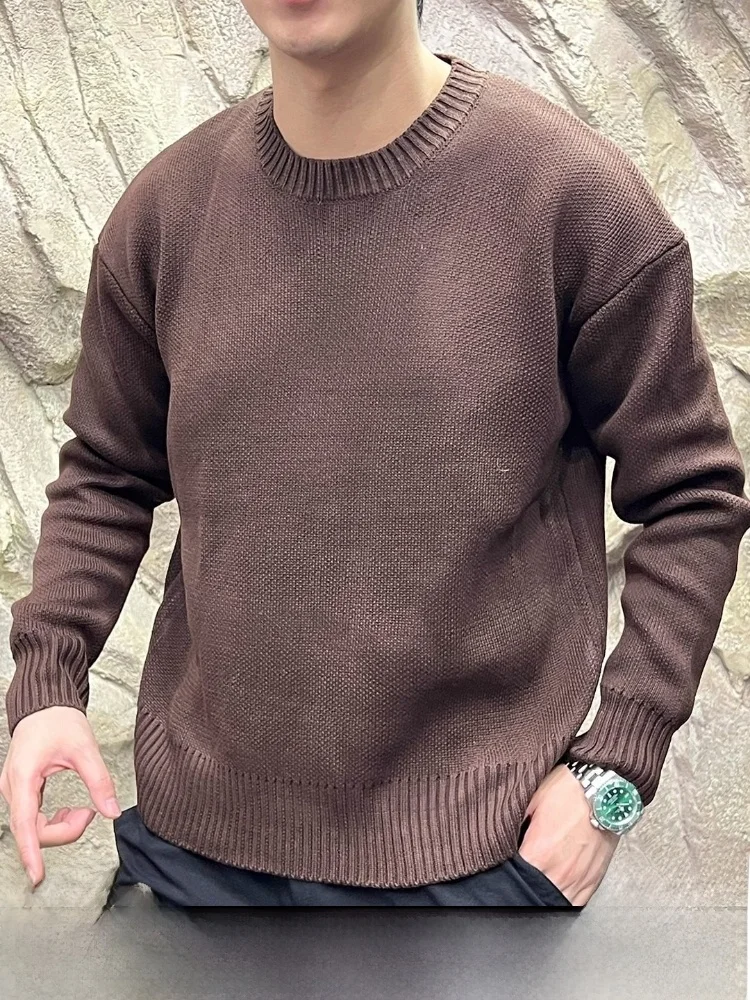 Мягкий круглый вязаный свитер Ne осень-зима, теплый повседневный однотонный свободный крой, мужской, приятный для кожи, удобный
Мягкий круглый вязаный свитер Ne осень-зима, теплый повседневный однотонный свободный крой, мужской, приятный для кожи, удобный