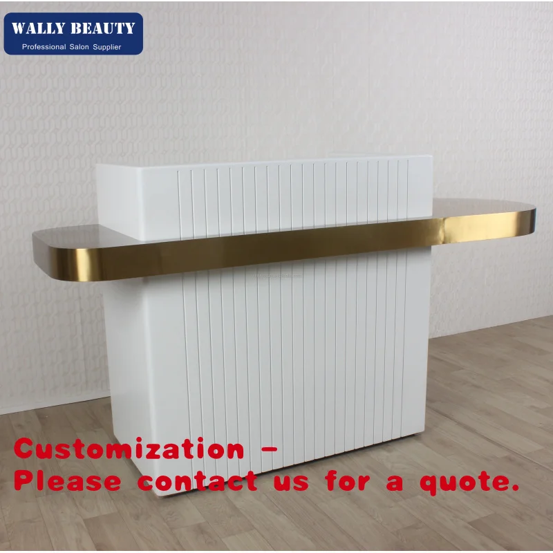 Customize.Modern White Reception Desk Front Desk Reception Counter Salon Reception Desk
Customize.Modern White Reception Desk Front Desk Reception Counter Salon Reception Desk