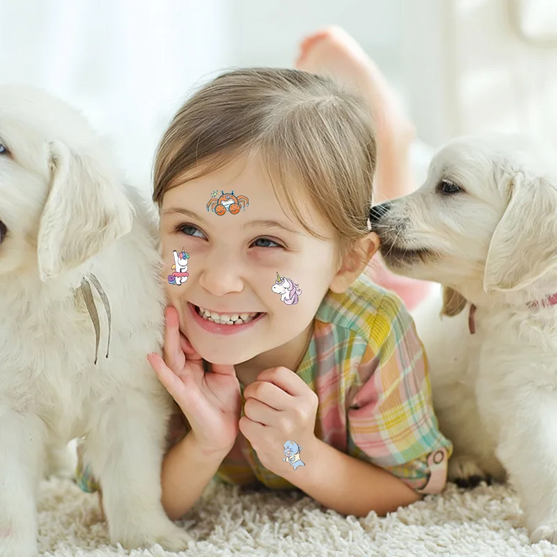 102pcs Cartoon Tattoo Stickers Children Animal Temporary Tattoo Stickers Toddler Cartoon Princess Unicorn Mermaid Tattoo Sticker
102pcs Cartoon Tattoo Stickers Children Animal Temporary Tattoo Stickers Toddler Cartoon Princess Unicorn Mermaid Tattoo Sticker