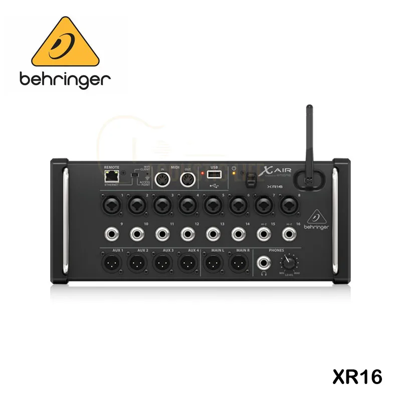 16-канальный цифровой миксер Behringer X Air XR16 с 8 программируемыми предусивателями Мидас 8-линейными входами, интегрированный модуль Wi-Fi
16-канальный цифровой миксер Behringer X Air XR16 с 8 программируемыми предусивателями Мидас 8-линейными входами, интегрированный модуль Wi-Fi