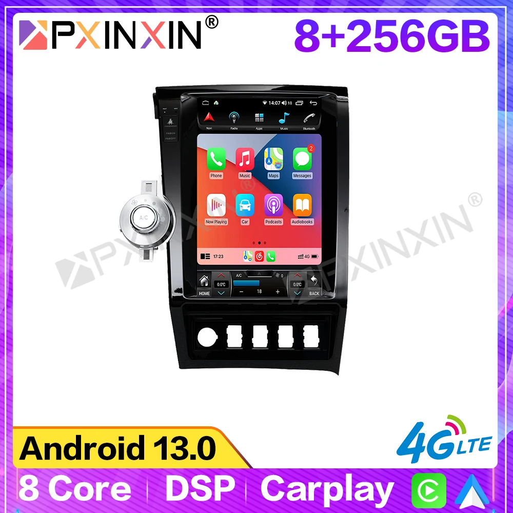 13.6" Android Car Radio For Toyota Tundra 2007-2011 Auto Intelligent Stereo Multimedia Player Carplay HiCar GPS Navigation DSP
13.6" Android Car Radio For Toyota Tundra 2007-2011 Auto Intelligent Stereo Multimedia Player Carplay HiCar GPS Navigation DSP