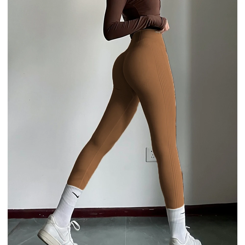 Womens High Waist Yoga Pants Compression Leggings with Butt Lift Technology Elastic Fitness Sexy Seamless Bodybuilding Trousers
Womens High Waist Yoga Pants Compression Leggings with Butt Lift Technology Elastic Fitness Sexy Seamless Bodybuilding Trousers