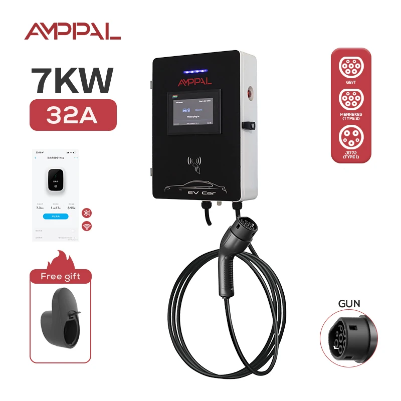 7kw 32A Electric Car Charging Station Fast Charging EV Charging Wallbox New Condition EV Charger
7kw 32A Electric Car Charging Station Fast Charging EV Charging Wallbox New Condition EV Charger