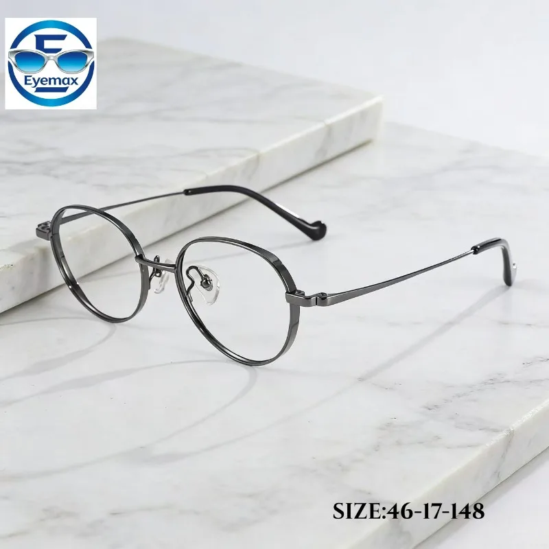New Retro Round Pure Titanium Fashion Eyeglasses Frame Men Women Lightweight Optical Glasses Clear Lens Prescription Spectacles
New Retro Round Pure Titanium Fashion Eyeglasses Frame Men Women Lightweight Optical Glasses Clear Lens Prescription Spectacles