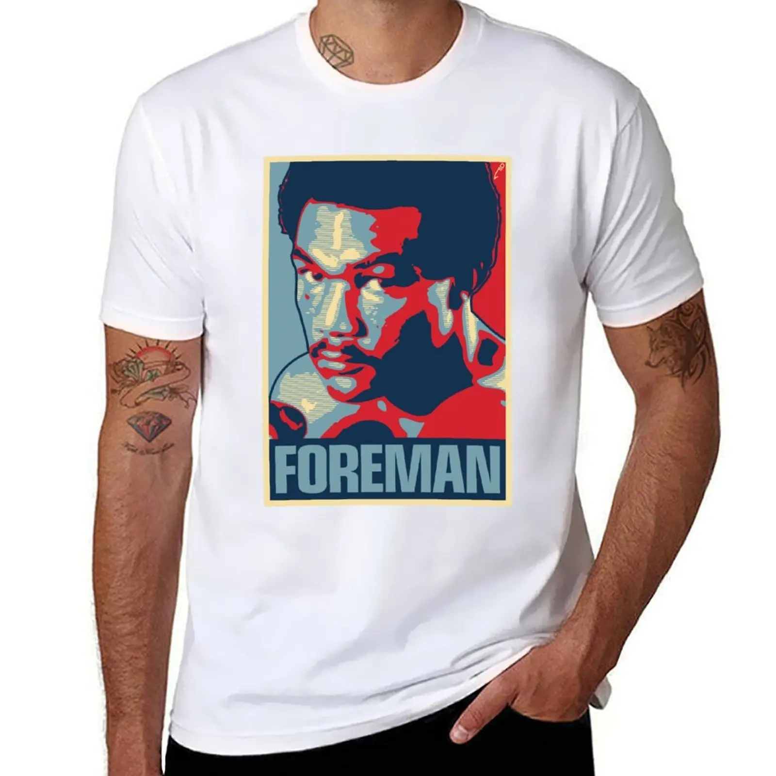 Foreman T-Shirt man graphic t shirt cotton t shirts man 100% T-Shirt
Foreman T-Shirt man graphic t shirt cotton t shirts man 100% T-Shirt