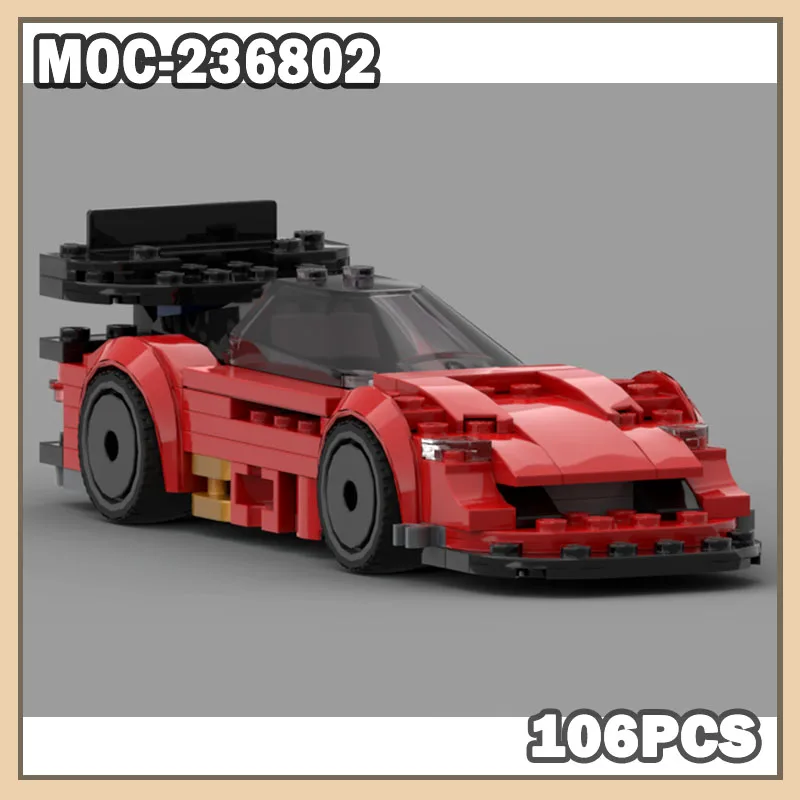 MOC-236802 Assembly Puzzle Hillclimb Car Building Block Model Brick Set Creative Small Particle Miniature Diy Gifts 106Pcs Toys
MOC-236802 Assembly Puzzle Hillclimb Car Building Block Model Brick Set Creative Small Particle Miniature Diy Gifts 106Pcs Toys