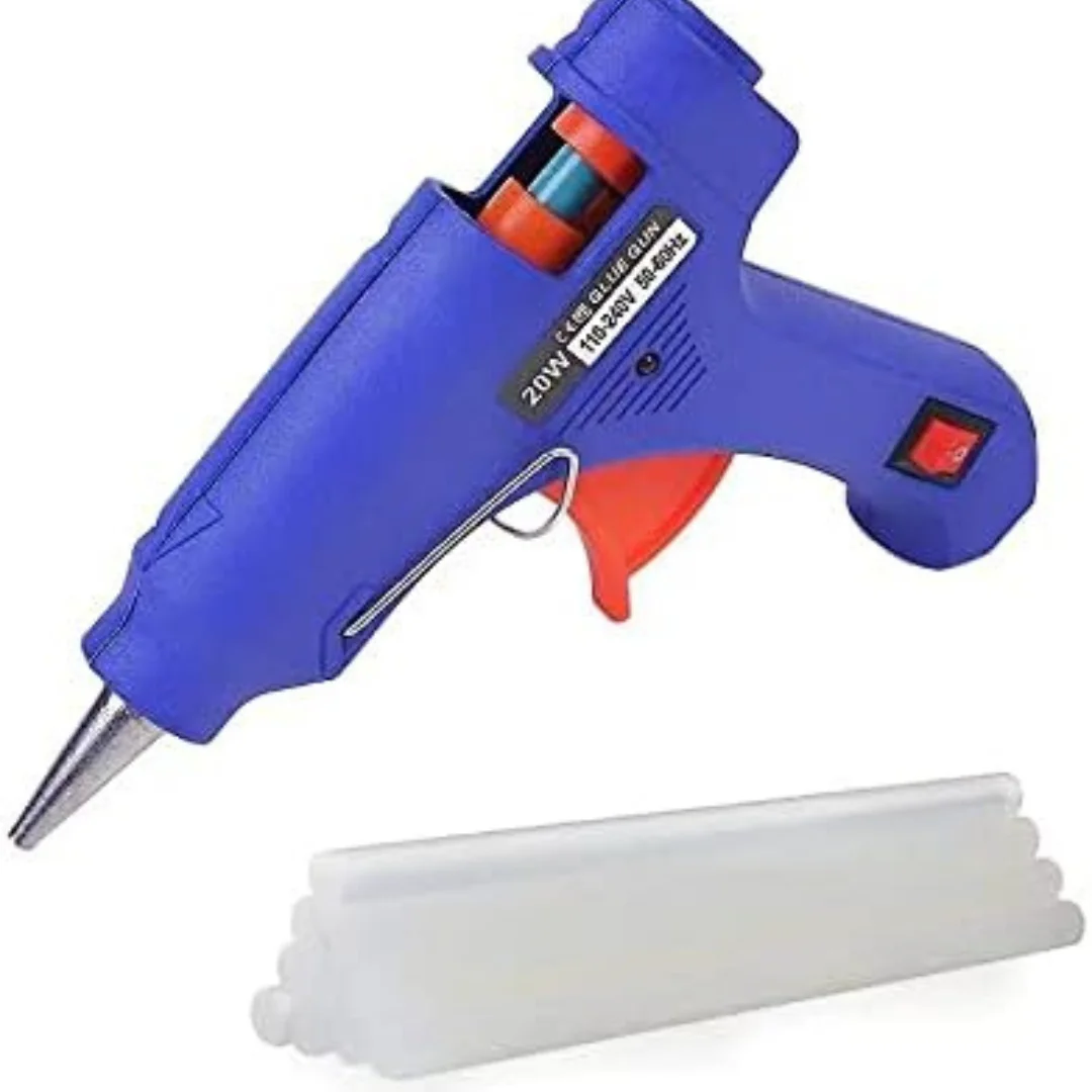 20W Mini Hot Glue Gun Kit with 10 Glue Sticks, US Plug Hot Melt Glue Gun for Crafts, DIY Arts, School Projects, Home Quick Repai
20W Mini Hot Glue Gun Kit with 10 Glue Sticks, US Plug Hot Melt Glue Gun for Crafts, DIY Arts, School Projects, Home Quick Repai