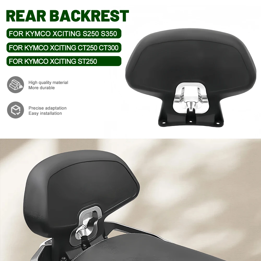 Motorcycle Rear Passenger Backrest Comfortable Waist Support Cushion FOR KYMCO XCITING S250 S350 CT250 CT300
Motorcycle Rear Passenger Backrest Comfortable Waist Support Cushion FOR KYMCO XCITING S250 S350 CT250 CT300