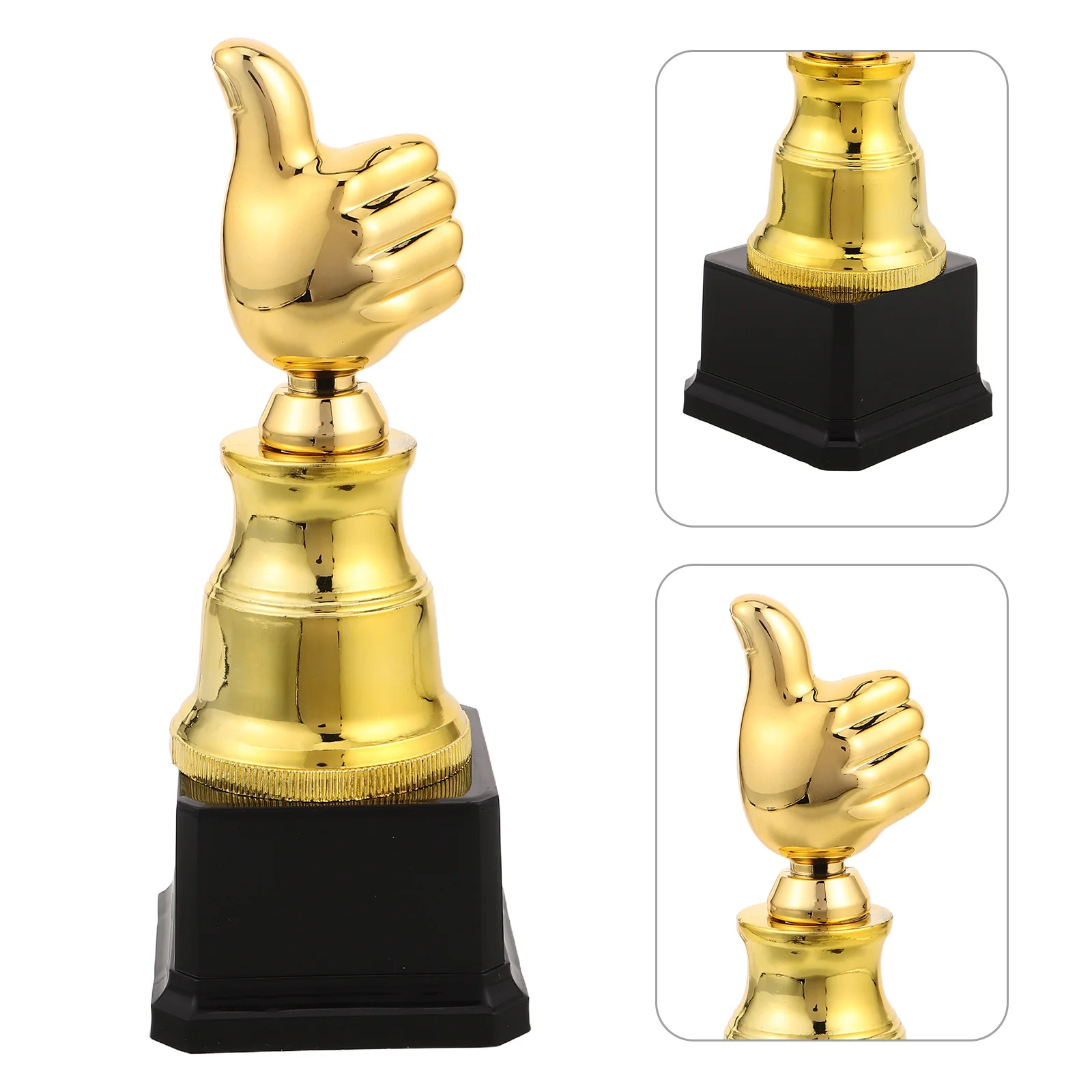 Thumb Up Plastic Trophy Gold Finish Student Recognition for Sports School Classroom Teacher Employee Appreciation Awards
Thumb Up Plastic Trophy Gold Finish Student Recognition for Sports School Classroom Teacher Employee Appreciation Awards