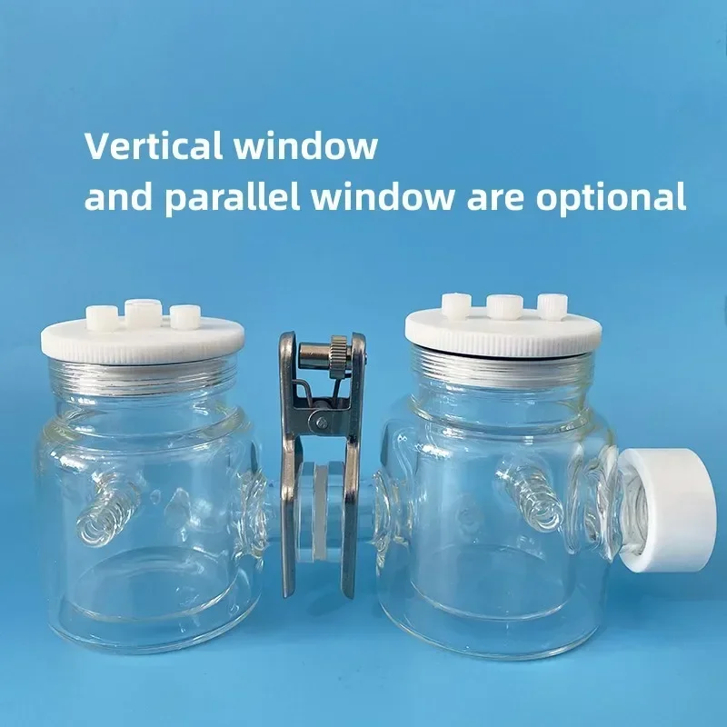 H-type replaceable membrane water bath sealed photoelectrochemical cell/quartz light window electrochemistry
H-type replaceable membrane water bath sealed photoelectrochemical cell/quartz light window electrochemistry