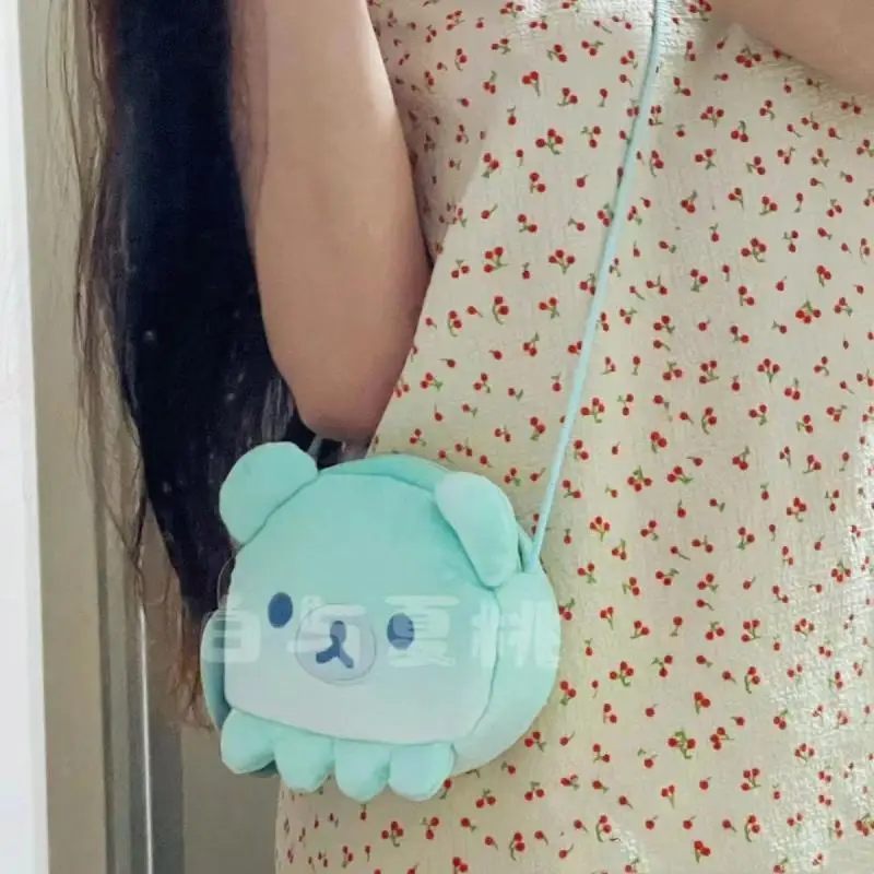 Сумка-мессенджер Kawaii Rilakkuma, мультяшная сумка на плечо, креативная маленькая сумка в форме медузы, сумка для хранения, подарок для девочек
Сумка-мессенджер Kawaii Rilakkuma, мультяшная сумка на плечо, креативная маленькая сумка в форме медузы, сумка для хранения, подарок для девочек