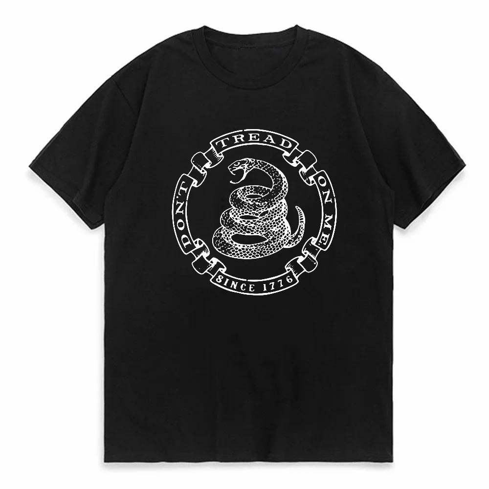 Don't Tread On Me Cotton Fitness T-Shirt summer casual Short Sleeve Tee fashion Breathable Round Neck tshirt
Don't Tread On Me Cotton Fitness T-Shirt summer casual Short Sleeve Tee fashion Breathable Round Neck tshirt