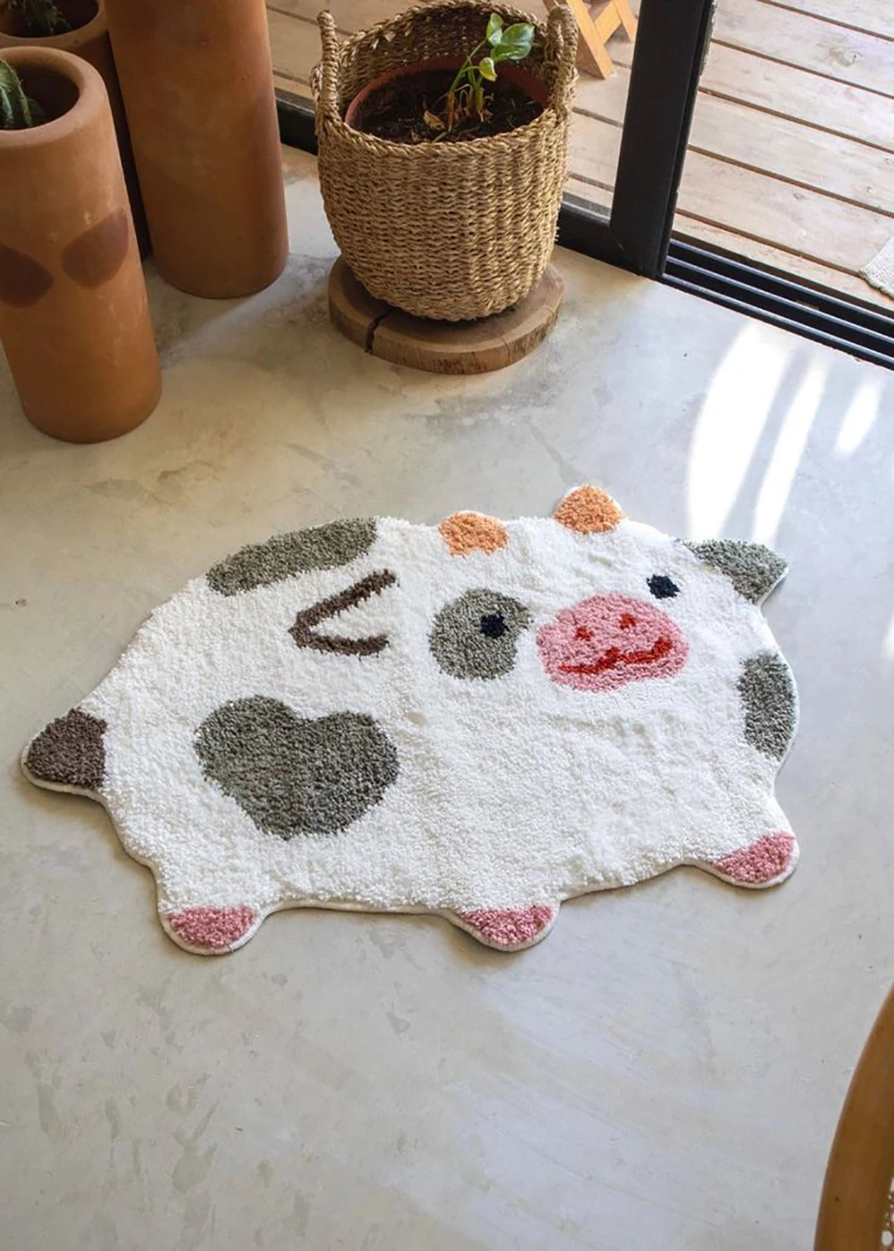 Cute milk boiled carpet bedroom aesthetic carpet unique living room kitchen decoration non-slip soft imitation cashmere carpet
Cute milk boiled carpet bedroom aesthetic carpet unique living room kitchen decoration non-slip soft imitation cashmere carpet