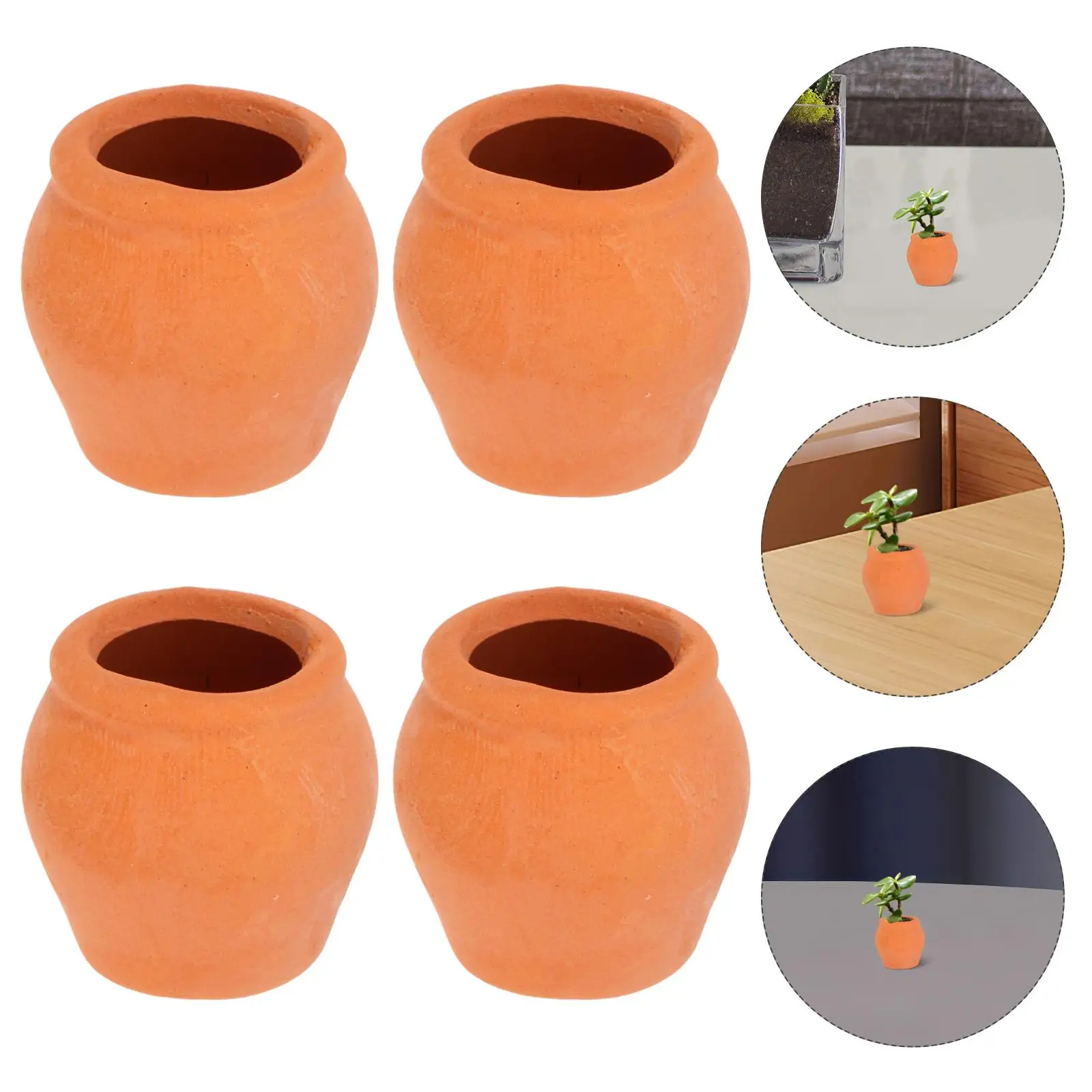 4pcs Succulent Seedling Flower Pot Decorative Pots Plant Outdoor Mini Terracotta For Small Green Plant Flowerpot Planter Pot
4pcs Succulent Seedling Flower Pot Decorative Pots Plant Outdoor Mini Terracotta For Small Green Plant Flowerpot Planter Pot