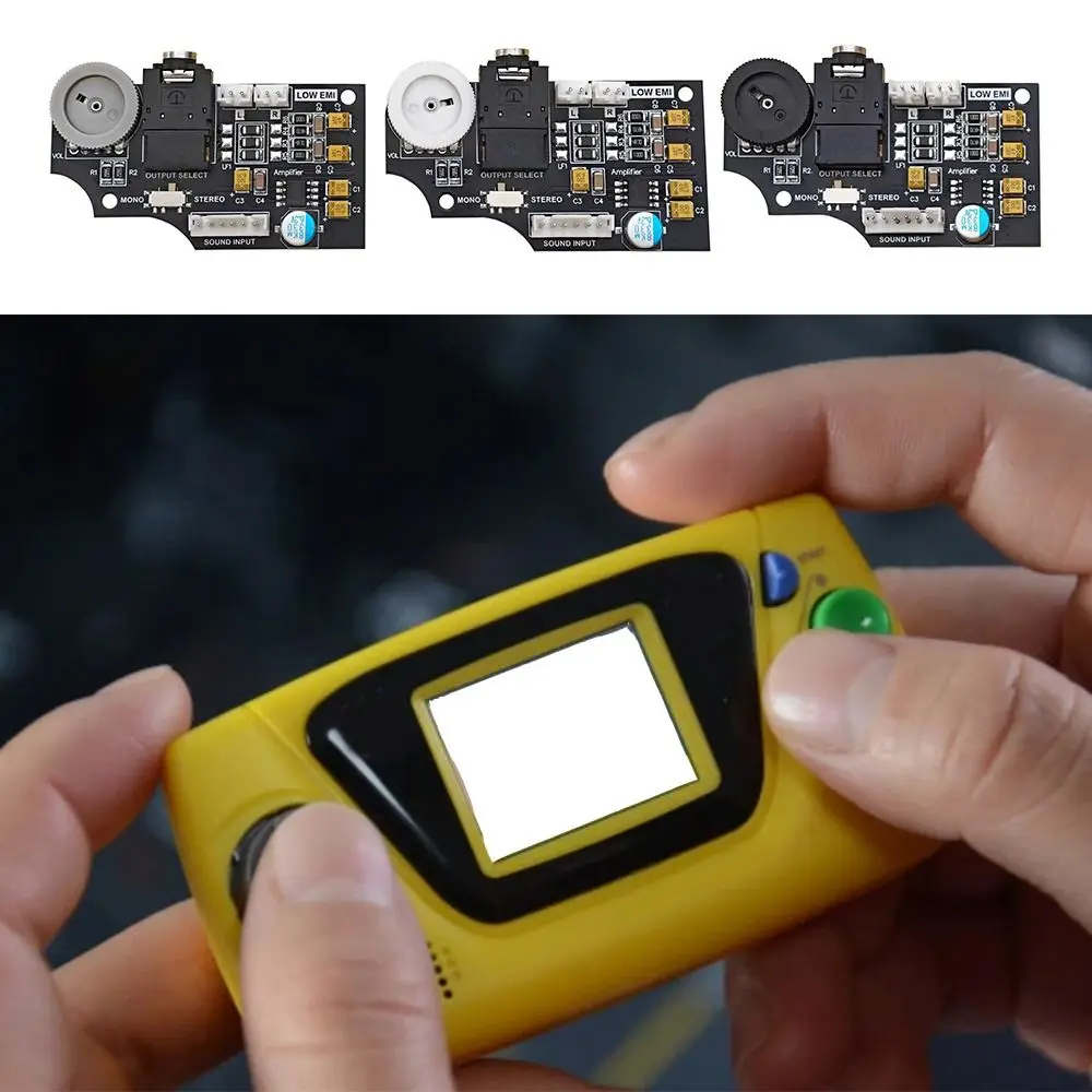 Плата управления громкостью для Sega GAME GEAR, двухканальная, для ремонта и замены, основная консольная плата
Плата управления громкостью для Sega GAME GEAR, двухканальная, для ремонта и замены, основная консольная плата