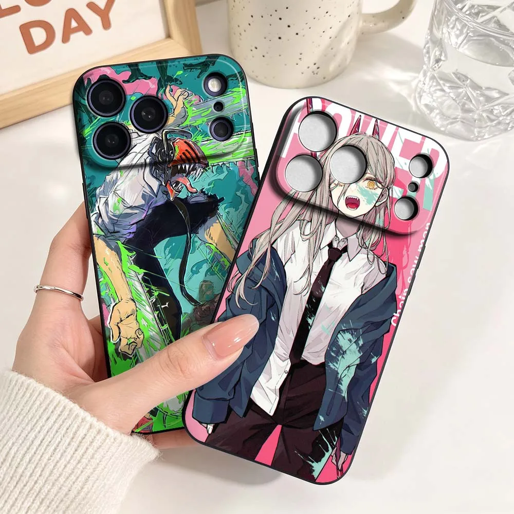 Anime Chainsaw Man Comics Phone Case For Apple iPhone 17 Air 16 16e 15 14 13 12 11 XS Pro Max Plus Black Soft Cover
Anime Chainsaw Man Comics Phone Case For Apple iPhone 17 Air 16 16e 15 14 13 12 11 XS Pro Max Plus Black Soft Cover