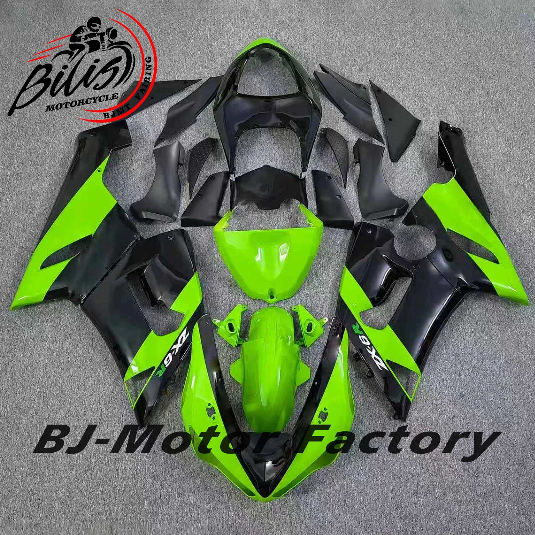 Усовершенствованный комплект обтекателей для мотоцикла для Kawasaki Ninja ZX6R 636 2005 2006 ZX-6R 05 06 ZX 6R, комплект кузова из АБС-пластика 
Усовершенствованный комплект обтекателей для мотоцикла для Kawasaki Ninja ZX6R 636 2005 2006 ZX-6R 05 06 ZX 6R, комплект кузова из АБС-пластика