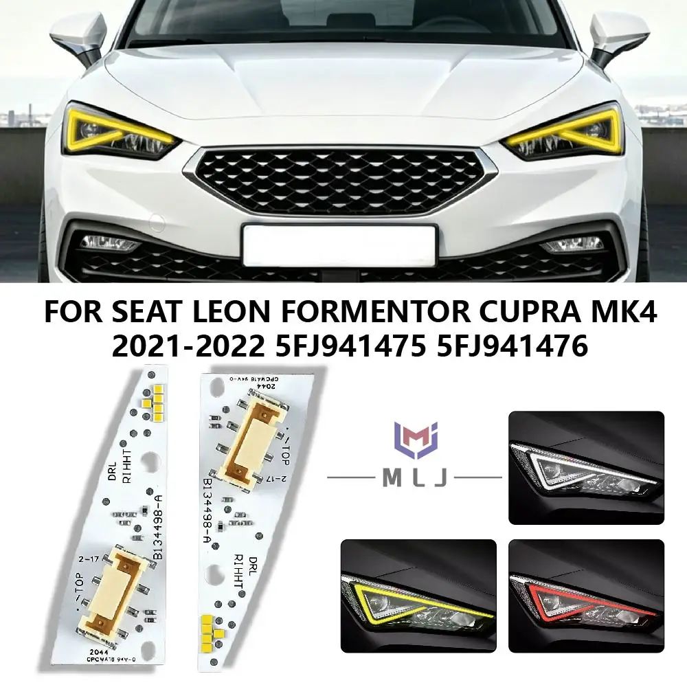 Angel Eyes 5FJ941475 5FJ941476 DRL LED Chip Board Modified Parts For SEAT Leon Tarraco Formentor Cupra 2021-2022 Headlight
Angel Eyes 5FJ941475 5FJ941476 DRL LED Chip Board Modified Parts For SEAT Leon Tarraco Formentor Cupra 2021-2022 Headlight