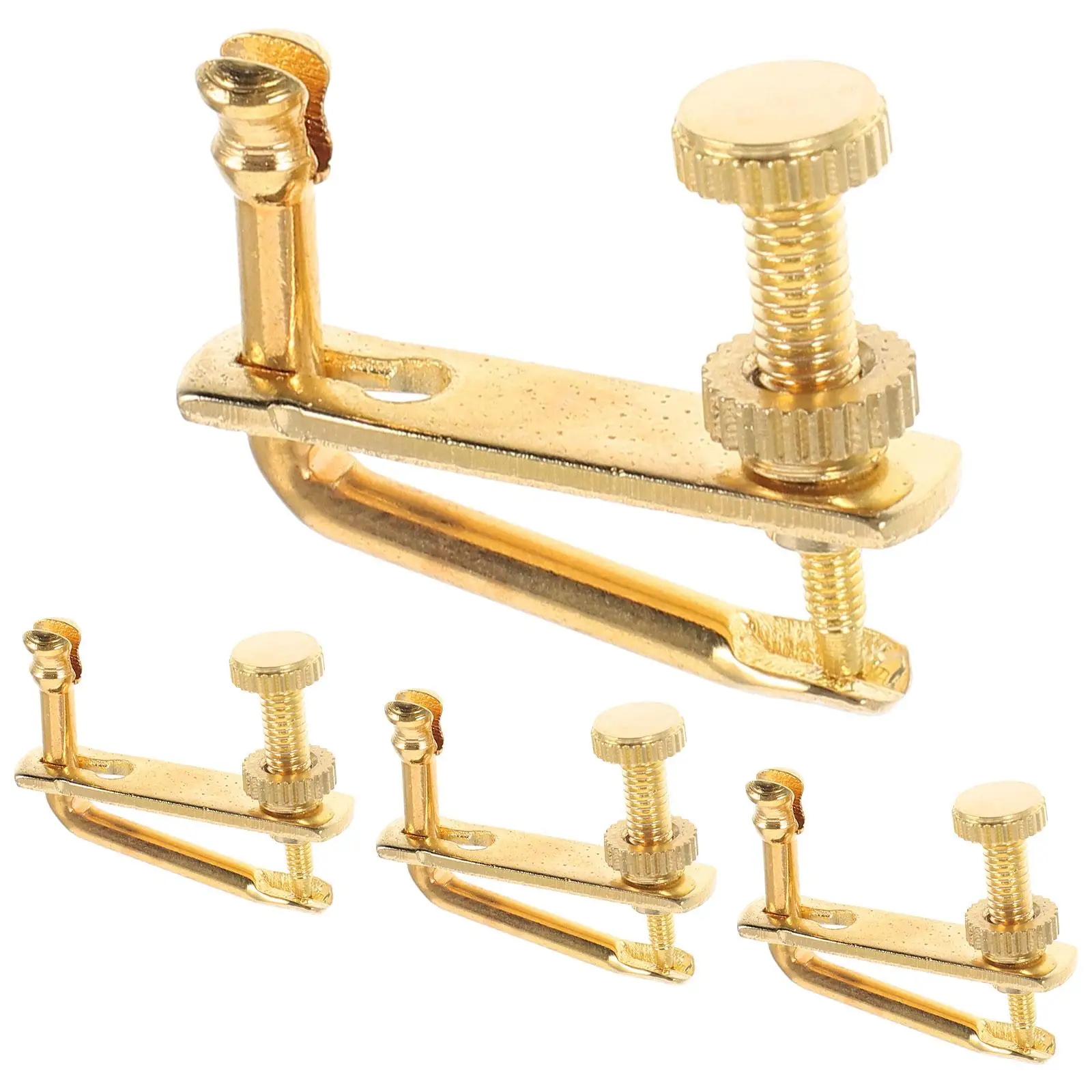 4 Pcs Violin Metal Keys for 4/4 3/4 Violins Golden Essential Accessories Tuning Tools Instrument Parts
4 Pcs Violin Metal Keys for 4/4 3/4 Violins Golden Essential Accessories Tuning Tools Instrument Parts