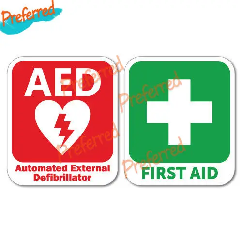 AED дефибриллятор и наклейка для оказания первой помощи, наклейка, знак безопасности, автомобильный виниловый чехол, царапины, водонепроницаемые автомобильные наклейки из ПВХ
AED дефибриллятор и наклейка для оказания первой помощи, наклейка, знак безопасности, автомобильный виниловый чехол, царапины, водонепроницаемые автомобильные наклейки из ПВХ