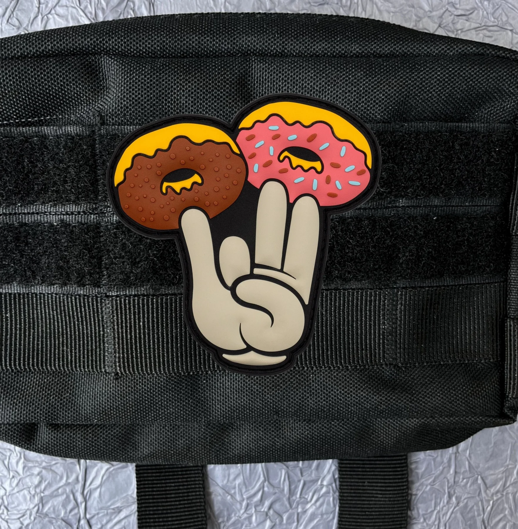 Shocker Donuts 3D PVC Patches Backpack Stickers for Clothes Hook and Loop Anime Patch Cartoon Badges Applique for Clothing
Shocker Donuts 3D PVC Patches Backpack Stickers for Clothes Hook and Loop Anime Patch Cartoon Badges Applique for Clothing