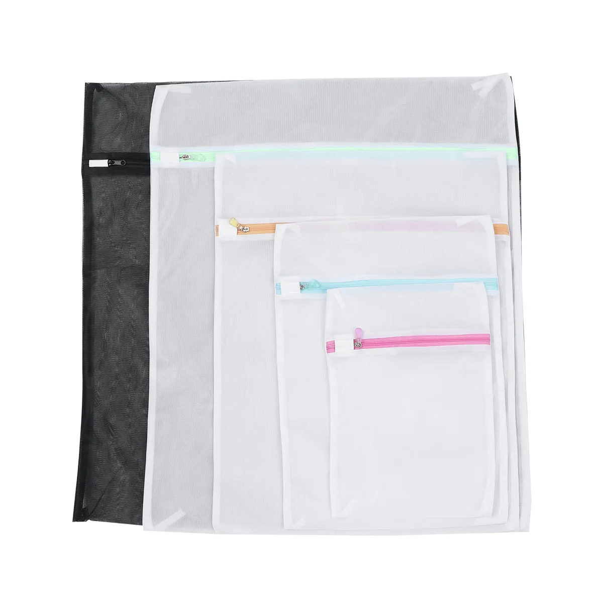 5Pcs Bra Laundry Mesh Bag 59.5x59cm Polyester Foldable Washing Pouch for Delicate Clothes Protection Crystal Zipper
5Pcs Bra Laundry Mesh Bag 59.5x59cm Polyester Foldable Washing Pouch for Delicate Clothes Protection Crystal Zipper