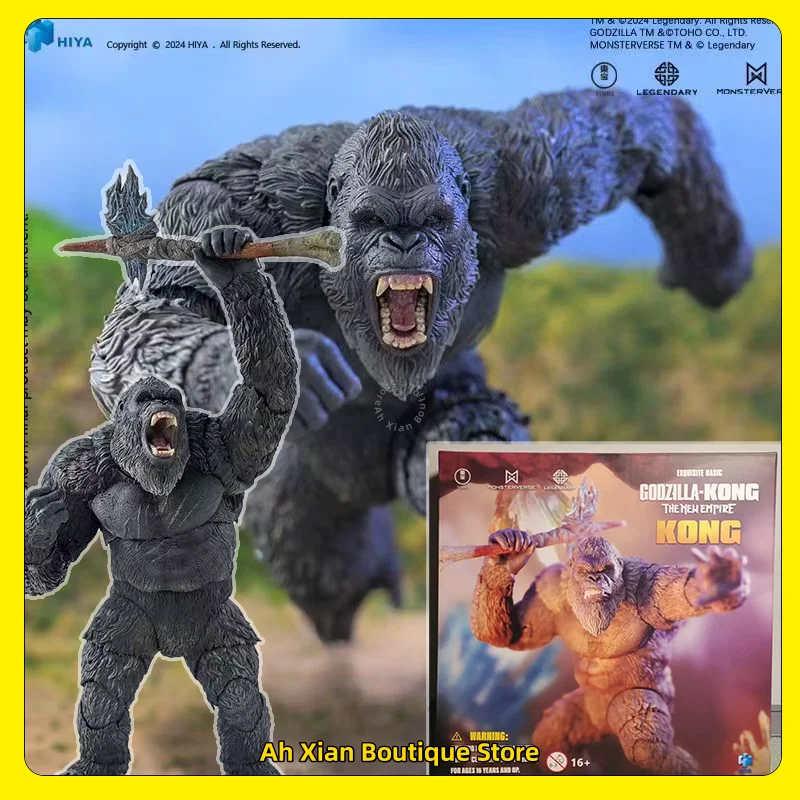 Original HIYA Godzilla X Kong The New Empire Kong PX Previews Exclusive in Stock Anime Action Collection Model Customized Gifts
Original HIYA Godzilla X Kong The New Empire Kong PX Previews Exclusive in Stock Anime Action Collection Model Customized Gifts