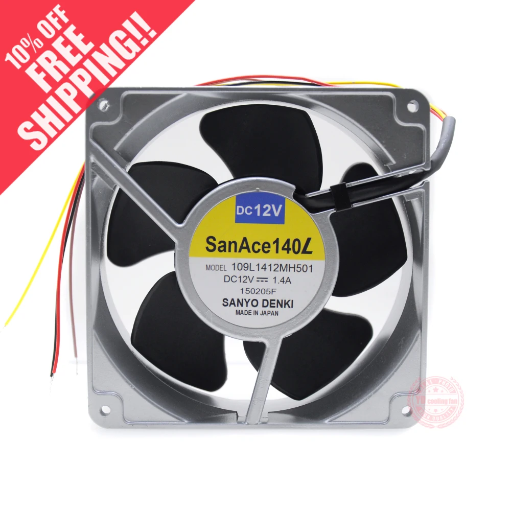 Б/У SANYO DENKI SAN ACE 14050 14 СМ 12 В 1,4 А 109L1412MH501 металлический охлаждающий вентилятор ATX
Б/У SANYO DENKI SAN ACE 14050 14 СМ 12 В 1,4 А 109L1412MH501 металлический охлаждающий вентилятор ATX