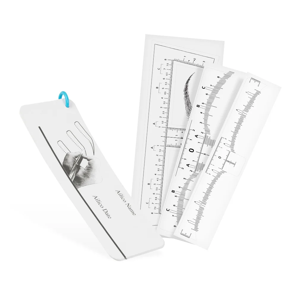 20pcs Eyebrow Ruler Sticker Guide Ruler Adhesive Sticker Microblading Tattoo Measurement Tools for Permanent Makeup
20pcs Eyebrow Ruler Sticker Guide Ruler Adhesive Sticker Microblading Tattoo Measurement Tools for Permanent Makeup