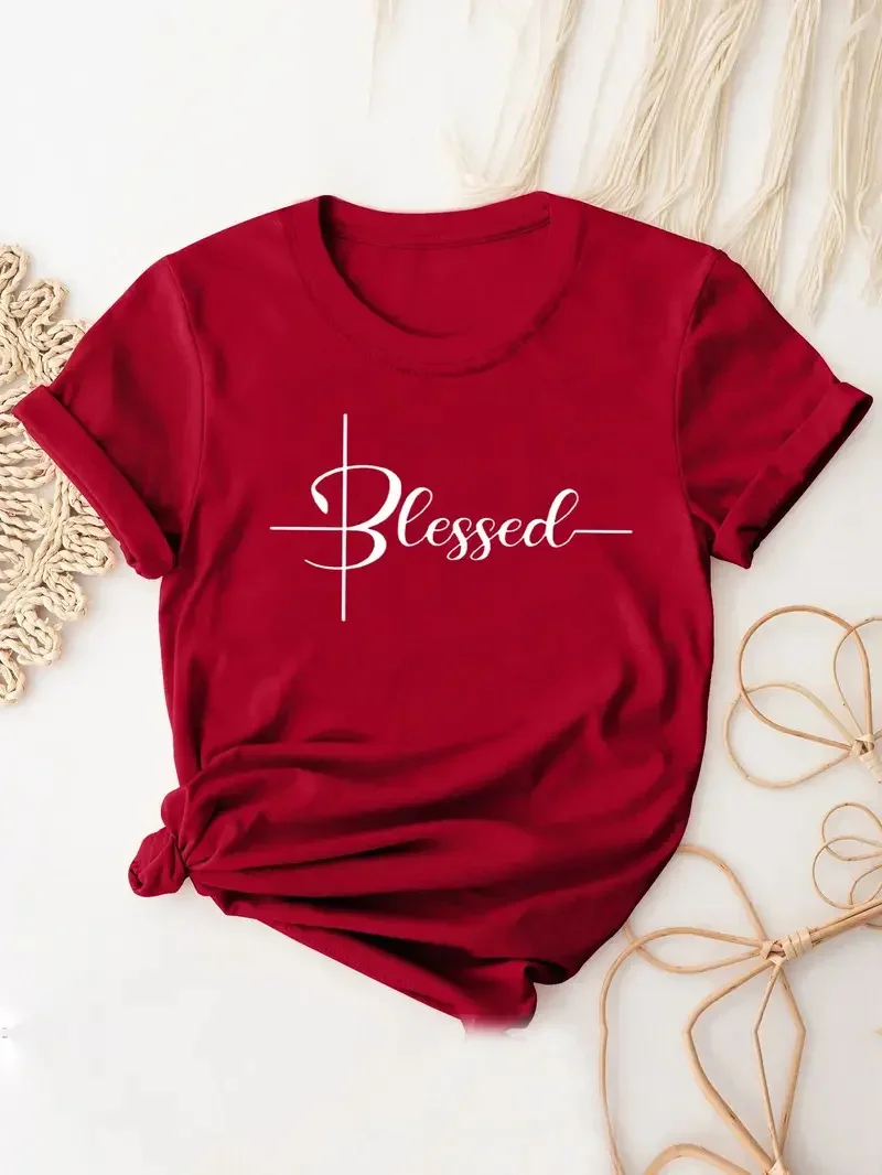 Cute Graphic & Letter Print T-Shirt, Casual Loose Short Sleeve Fashion Summer T-Shirts Tops, Women's Clothing
Cute Graphic & Letter Print T-Shirt, Casual Loose Short Sleeve Fashion Summer T-Shirts Tops, Women's Clothing