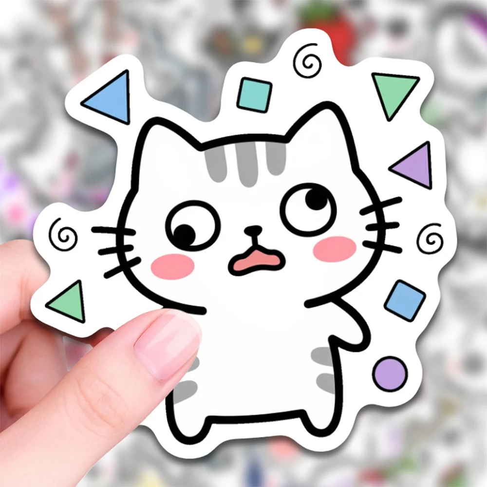 10/30/50pcs Cute Line Kitten Daily Graffiti Sticker Kawaii Cat Cartoon Aesthetic Decal Decorative Diary Laptop Phone Case
10/30/50pcs Cute Line Kitten Daily Graffiti Sticker Kawaii Cat Cartoon Aesthetic Decal Decorative Diary Laptop Phone Case