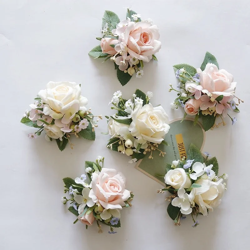 Wedding Silk Rose Flower Corsage Wrist Flower Bridal Wrist Corsage Horseshoe Lotus Wedding Corsage Marriage Prom Accessories
Wedding Silk Rose Flower Corsage Wrist Flower Bridal Wrist Corsage Horseshoe Lotus Wedding Corsage Marriage Prom Accessories